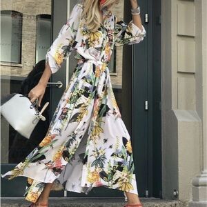 ZARA sold out kimono/trench for fall and spring